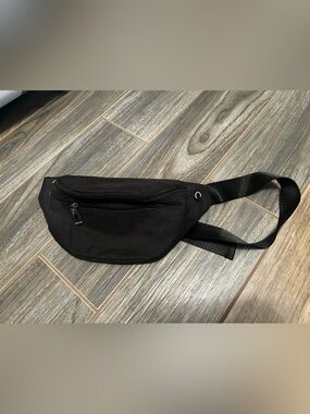 NWOT Black Crossbody Sling Bag - Minimal Design